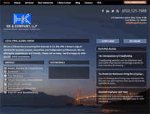 Tablet Screenshot of hkcpafirm.com